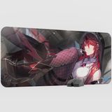 mousepad bastir Rosaria Genshin Impact Anime Oyuncu V3 - 90X40 Xxl Gaming Mouse Pad Fare Altlığı
