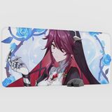 mousepad bastir Rosaria Genshin Impact Anime Oyuncu V4 - 90X40 Xxl Gaming Mouse Pad Fare Altlığı