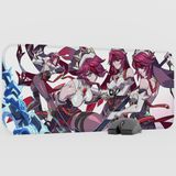 mousepad bastir Rosaria Genshin Impact Anime Oyuncu V5 - 70X30 Xl Gaming Mouse Pad Fare Altlığı