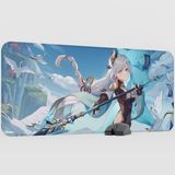 mousepad bastir Shenhe Genshin Impact Anime Oyuncu V5 - 90X40 Xxl Gaming Mouse Pad Fare Altlığı