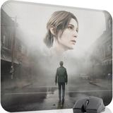 mousepad bastir Silent Hill Kaymaz Dikişli Kauçuk Oyuncu Mousepad V3 - 48X40 Xl Gaming Mouse Pad Fare Altlığı