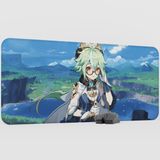 mousepad bastir Sucrose Genshin Impact Anime Oyuncu V1 - 90X40 Xxl Gaming Mouse Pad Fare Altlığı