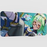mousepad bastir Sucrose Genshin Impact Anime Oyuncu V2 - 90X40 Xxl Gaming Mouse Pad Fare Altlığı