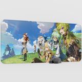 mousepad bastir Sucrose Genshin Impact Anime Oyuncu V5 - 90X40 Xxl Gaming Mouse Pad Fare Altlığı