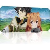 mousepad bastir The Rising Of The Shield Hero Kaymaz Dikişli Kauçuk Oyuncu Mousepad V3 - 70X30 Xl Gaming Mouse Pad Fare Altlığı