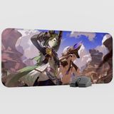 mousepad bastir Tighnari Genshin Impact Anime Oyuncu V5 - 70X30 Xl Gaming Mouse Pad Fare Altlığı