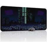 mousepad bastir Va-11 Hall-A Kaymaz Dikişli Kauçuk Oyuncu Mousepad V5 - 90X40 Xxl Gaming Mouse Pad Fare Altlığı