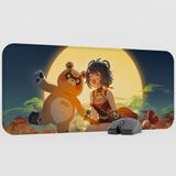 mousepad bastir Xiangling Genshin Impact Anime Oyuncu V1 - 70X30 Xl Gaming Mouse Pad Fare Altlığı