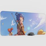 mousepad bastir Xiangling Genshin Impact Anime Oyuncu V2 - 90X40 Xxl Gaming Mouse Pad Fare Altlığı