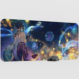 mousepad bastir Xiao Genshin Impact Anime Oyuncu V3 - 90X40 Xxl Gaming Mouse Pad Fare Altlığı