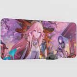 mousepad bastir Yae Miko Genshin Impact Anime Oyuncu V1 - 90X40 Xxl Gaming Mouse Pad Fare Altlığı