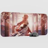 mousepad bastir Yae Miko Genshin Impact Anime Oyuncu V2 - 70X30 Xl Gaming Mouse Pad Fare Altlığı
