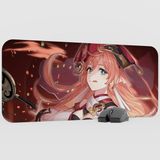 mousepad bastir Yanfei Genshin Impact Anime Oyuncu V1 - 70X30 Xl Gaming Mouse Pad Fare Altlığı