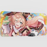mousepad bastir Yanfei Genshin Impact Anime Oyuncu V2 - 90X40 Xxl Gaming Mouse Pad Fare Altlığı