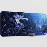 mousepad bastir Yelan Genshin Impact Anime Oyuncu V4 - 90X40 Xxl Gaming Mouse Pad Fare Altlığı