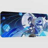 mousepad bastir Yelan Genshin Impact Anime Oyuncu V5 - 90X40 Xxl Gaming Mouse Pad Fare Altlığı