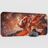 mousepad bastir Yoimiya Genshin Impact Anime Oyuncu V1 - 70X30 Xl Gaming Mouse Pad Fare Altlığı