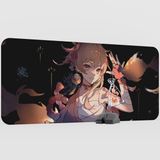 mousepad bastir Yoimiya Genshin Impact Anime Oyuncu V5 - 90X40 Xxl Gaming Mouse Pad Fare Altlığı