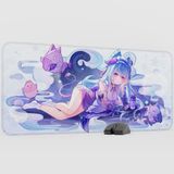 mousepad bastir Yumemizuki Mizuki Genshin Impact Anime Oyuncu V3 - 90X40 Xxl Gaming Mouse Pad Fare Altlığı