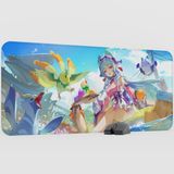mousepad bastir Yumemizuki Mizuki Genshin Impact Anime Oyuncu V4 - 90X40 Xxl Gaming Mouse Pad Fare Altlığı