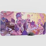 mousepad bastir Yumemizuki Mizuki Genshin Impact Anime Oyuncu V5 - 90X40 Xxl Gaming Mouse Pad Fare Altlığı
