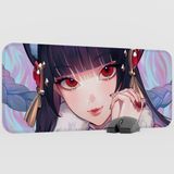 mousepad bastir Yun Jin Genshin Impact Anime Oyuncu V5 - 70X30 Xl Gaming Mouse Pad Fare Altlığı