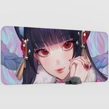 mousepad bastir Yun Jin Genshin Impact Anime Oyuncu V5 - 90X40 Xxl Gaming Mouse Pad Fare Altlığı