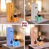 Mouvement 4'lü Çubuklu 100 ml Oda Kokusu Seti (Sandal Yasemin Okyanus Mango)