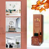 MOUVEMENT Amber Esintisi 100 ml Bambu Çubuklu Oda Kokusu Evinize Lüks Ve Rahatlatıcı Bir Atmosfer Katın