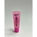 MOV Glitter Lip Gloss No:2 Pembe – Işıltılı Pembe Dudak Parlatıcısı – Sim & Kalıcı Parlaklık – Nemlendirici Gloss