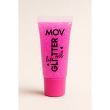 MOV Glitter Lip Gloss No:5 Fuşya – Simli, Kalıcı, Nemlendirici Dudak Parlatıcısı | Işıltılı Gloss