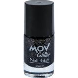 MOV Glitter No:03 siyah Oje