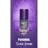 Mov Glitter Simli Oje Karnaval No:1