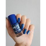 Mov Glitter Simli Oje Lacivert No:6