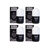 movel 4 ADET Antiperspirant Roll On El Ayak Koltukaltı Ter ve Ter Kokusu Önleyici Men 50 ml