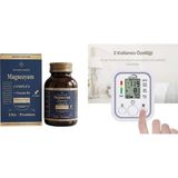 Movement Nutrition Magnezyum Complex Vitamin B6 90 Tablet & Acura AC-463 Çift Kullanıcı Özellikli Koldan Tansiyon Aleti Hediyeli