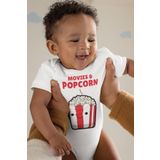 Movies And Popcorn Desenli Kısa Kol Erkek Body 3004nN, 1 Yaş