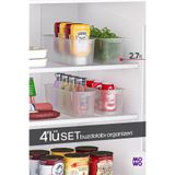 Mowo Home 4 Adet Slim Buzdolabı Düzenleyici, Mutfak düzenleyici, Banyo Düzenleyici, Organizer, Saklama Kabı
