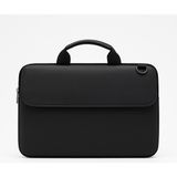 Moxe Collection Macbook air 13" (M2) Noirflex Laptop ve Evrak Çantası - 16,5" - Siyah