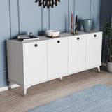 Moxen Mobilya Mk1 Mira Konsol Beyaz - 180 cm * 82 cm * 44,5 cm