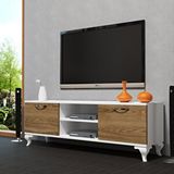 Moxen T6 Tv Ünitesi Ceviz - Beyaz