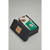 Moxxo İki'li Set Kalın Dokulu Donut ve Pizza Figürlü Spor Çorap Unisex Kadın/Erkek Model 99 - Standart - Yeşil