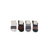 Moyra Socks Moyra Socks 3 Adet Çizgili Soket Çorap Çok Renkli 36-39