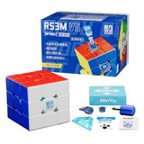 Moyu RS3M V5 2023 Manyetik Küp 3x3 Çift Ayarlama, Speedcubing için Profesyonel Stickerless Küpü - Hayranlar İçin Hediye