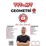 Moz Akademi TYT AYT Geometri 1. Kitap Tamamı Çözümlü Soru Bankası
