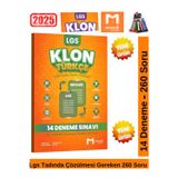 Mozaik 2025 8.Sınıf Klon Lgs Hazılık Türkçe 14 Deneme Sınavı 260 Soru Deneme Kitabı+Kalemlik