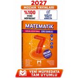 Mozaik 7.Sınıf 2027 MATEMATİK %100 Yeni Müfredat Bağlam Temelli Soru Bankası Seti
