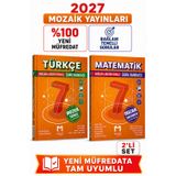 Mozaik 7.Sınıf 2027 Matematik-Türkçe %100 Yeni Müfredat Bağlam Temelli Soru Bankası Seti