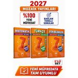 Mozaik 7.Sınıf 2027 Matematik-Türkçe-Fen Bilimleri %100 Yeni Müfredat Bağlam Temelli Soru Bankası Seti