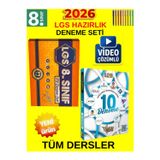 Mozaik 7Li Genel Deneme+Liderler Karması 10Lu Deneme Seti 2026 8. Sınıf Lgs Set(Kazandıran)